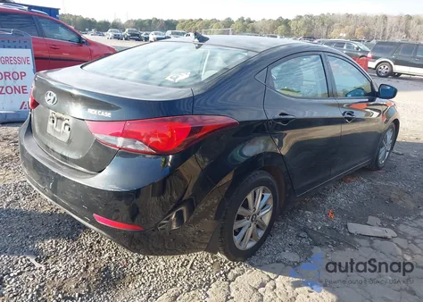 2015 Hyundai Elantra Se z USA, uszkodzony, nr VIN KMHDH4AE0FU415232